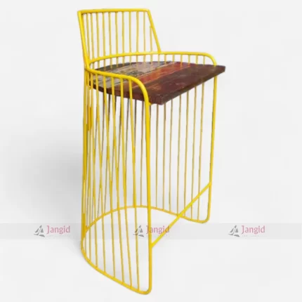 Designer Iron & Wooden Bar Chair