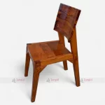 High Quality Solid Wood Cafe Restaurant Dining Chair by Wooden Cafe & Restaurant Furniture Manufacturer in Jodhpur, India.