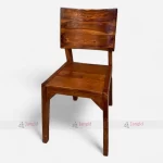 High Quality Solid Wood Cafe Restaurant Dining Chair by Wooden Cafe & Restaurant Furniture Manufacturer in Jodhpur, India.
