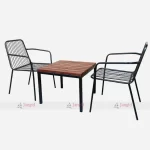 Iron Powder Coated Café Outdoor Table Chair Set by Cafe Outdoor Furniture Manufacturer, supplier, wholesaler & exporter in jodhpur, india.