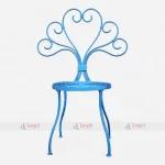 Industrial Iron Mess Wire Outdoor Garden Chair