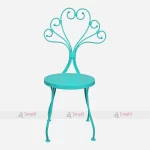 Industrial Iron Mess Wire Outdoor Garden Chair