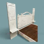 Luxury Hand Carving King Size Double Bed by Hotel Bed Furniture Manufacturer & Supplier in Jodhpur, India.