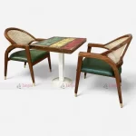High Quality Luxury Leisure Custom Restaurant Coffee Shop Dining Table Chair Set Furniture at Best Price from Furniture Manufacturer & Supplier in Jodhpur, India.