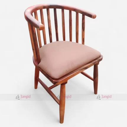 High Quality Modern Nordic Wood Upholstery Restaurant Dining Chair at Wholesale Price from Best Furniture Manufacturer & Supplier in Jodhpur, India.