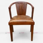 high quality Modern Wood & Upholstery Seat Restaurant Café Dining Chair furniture at wholesale price from furniture manufacturer & supplier in Jodhpur, India.