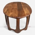 Oval Shape Modern Designer Hotel Room Coffee Table crafted by best hotel resort furniture manufacturer & supplier in India.