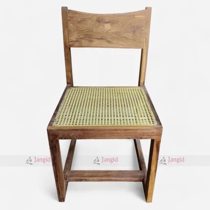 High Quality Scandinavian Teak Wooden Cane Rattan Chair Furniture at Wholesale Rate from Best Cafe Restaurant Furniture Manufacturer & Supplier in Jodhpur, India.