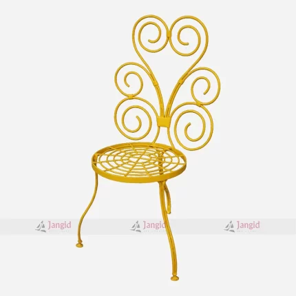 Wrought Iron Vintage Style Metal Outdoor Garden Chair