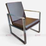 Industrial Iron Frame Hotel Patio Outdoor Sofa Set Furniture