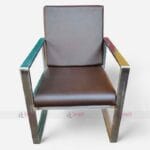 Industrial Iron Frame Hotel Patio Outdoor Sofa Set Furniture