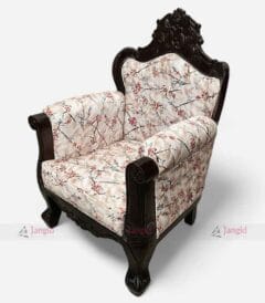 Farmhouse Handcrafted Wooden Sofa