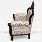 Farmhouse Wood Sofa – Classic Design Living Room Furniture