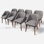 Stylish Indian Café and Bistro Chairs with Wooden Legs