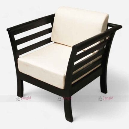 Sheesham Wood Living Room Sofa Chair With Armrest