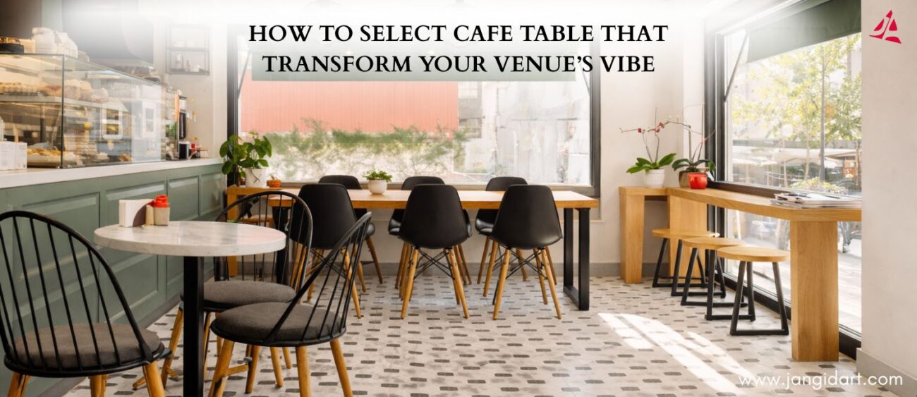 Modern cafe interior with stylish tables and chairs designed to enhance ambiance and customer experience