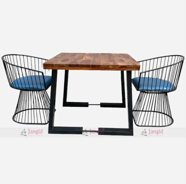 Contemporary Restaurant Table & Chairs Set Collection with Premium Finish 3 image 5