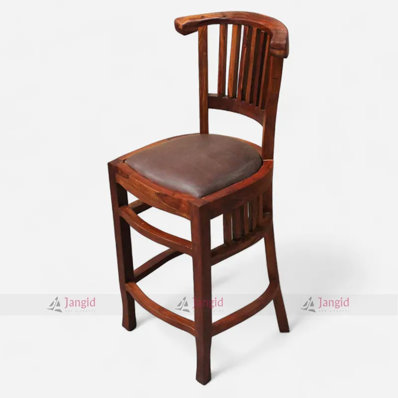 Furniture Stores in Jodhpur: A Complete Guide to Finding the Best Furniture 3 Solid Wood Bar Stool of Bar Counter Chair 1