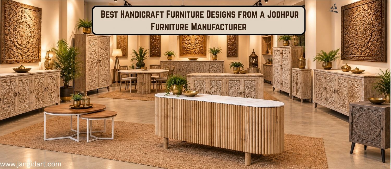 Best Handicraft Furniture Designs from a Jodhpur Furniture Manufacturer
